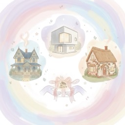 Portraits de Maison Personnalisés comme Cadeaux de Fête de Maison