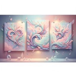 Playlists de Musique Personnalisées Imprimées en Art