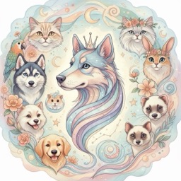 Portraits d'Animaux de Compagnie Personnalisés au-delà du Générique