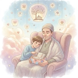 Meilleur cadeau pour la Fête des Pères pour les papas Cancer (Sentimental)