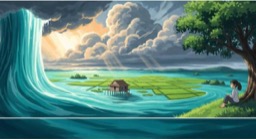 Que Signifie Rêver d'Eau de Déluge ? Quels Nombres Jouer ?